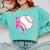 Breast Cancer Awareness Baseball Mom Comfort Colors Sweatshirt Butter