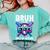 Bruh It's My 67 33 Days Of School Baseball 100 Days Smarter Comfort Colors Sweatshirt Butter Bruh It's My 67 33 Days Of School Baseball 100 Days Smarter Comfort Colors Sweatshirt Butter