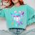 Bunny Baseball Hat With Ice Cream Easter Day Boys Kids Girls Comfort Colors Sweatshirt Butter