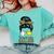 Busy Raising Ballers Tennis Baseball Mom Messy Bun Leopard Comfort Colors Sweatshirt Butter