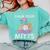 Calm Your Mitts Baseball Ice Cream Drip Crossed Bats Sport Comfort Colors Sweatshirt Butter