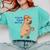 Capybara Calm Your Mitts Baseball Mom Sport Lover Tee Comfort Colors Sweatshirt Butter