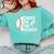 Chicks Dig The Pitcher Baseball Comfort Colors Sweatshirt Butter