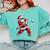Christmas Baseball Player Santa Xmas Boys Men Toddler Comfort Colors Sweatshirt Butter