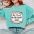 Cute Baseball Mom My Heart On That Field Sister Girl Toddler Comfort Colors Sweatshirt Butter