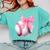 Cute Coquette Baseball Pink Bow Player & Fan Girls Comfort Colors Sweatshirt Butter Cute Coquette Baseball Pink Bow Player & Fan Girls Comfort Colors Sweatshirt Butter