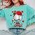 Cute Dripping Baseball Lover Valentines Day Boys Kids Comfort Colors Sweatshirt Butter
