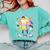 Cute Easter Baseball Ice Cream Boys Girls Kids Comfort Colors Sweatshirt Butter Cute Easter Baseball Ice Cream Boys Girls Kids Comfort Colors Sweatshirt Butter