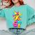Dabbing Banana 67 Drip Baseball Drip Six Seven Joke Premium Tri-Blend Comfort Colors Sweatshirt Butter