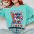 Dominican Puerto Rican Pride Baseball Flag Unity Comfort Colors Sweatshirt Butter