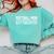 FUNNY Softball Mom Like A Baseball Mom But Smarter Comfort Colors Sweatshirt Butter