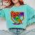 Halloween Baseball Ice Cream Drip Boys Girls Youth Comfort Colors Sweatshirt Butter