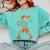 Halloween Baseball Skeleton Ice Cream Drip Baseball Boys Kid Comfort Colors Sweatshirt Butter
