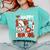 Happy 100 Days Of School Baseball Football PE Teacher Comfort Colors Sweatshirt Butter