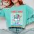 I Hit 100 Days Of School Baseball Ice Cram Drip 100th Boys Comfort Colors Sweatshirt Butter