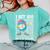 I Hit 100 Days Of School Baseball Ice Cream Drip Boys Girls Comfort Colors Sweatshirt Butter
