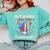 Hit Hard Run Fast Turn Left Baseball Cream Drip Crossed Bats Comfort Colors Sweatshirt Butter