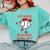 Hit Hard Run Fast Turn Left Baseball Player Comfort Colors Sweatshirt Butter