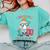 HUGvyn I Survived 100 Days Of School Baseball 6 7 Ice Cream Comfort Colors Sweatshirt Butter