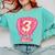 Ice Cream Baseball Glove 3rd Birthday Edition Comfort Colors Sweatshirt Butter