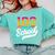 Ice Cream Drip 100 Days Of School Baseball Boys 100th Day Comfort Colors Sweatshirt Butter