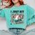 I Just Hit 100 Days Of School Camo Baseball 100 Days Smarter Comfort Colors Sweatshirt Butter