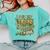 I Just Hit 100 Days Of School Camouflage Baseball Comfort Colors Sweatshirt Butter
