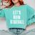 Let's Ruin Baseball Comfort Colors Sweatshirt Butter Let's Ruin Baseball Comfort Colors Sweatshirt Butter