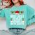 Most Likely To Play Baseball With Santa Christmas Baseball Comfort Colors Sweatshirt Butter