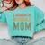 Loudmouth Baseball Mom Sports Cute Text Comfort Colors Sweatshirt Butter