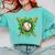Lucky Shamrock Baseball Gloves Drip St Patrick's Day Boys Comfort Colors Sweatshirt Butter