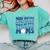 Who Needs Umpires When We Have Baseball Moms Groovy Retro Comfort Colors Sweatshirt Butter