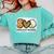 Peace Love Baseball Mom Leopard Print Mother's Day Comfort Colors Sweatshirt Butter Peace Love Baseball Mom Leopard Print Mother's Day Comfort Colors Sweatshirt Butter