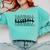 Retro Baseball Mama Groovy Baseball Mom Comfort Colors Sweatshirt Butter