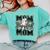Retro Baseball Mom Mama Baseball Life Mother's Day Baseball Premium Tri-Blend Comfort Colors Sweatshirt Butter