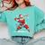 Santa Playing Baseball Christmas Candy Cane Fun Xmas Holiday Comfort Colors Sweatshirt Butter