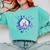 School Spirit Panthers Panther Pride Baseball Mom For Women Comfort Colors Sweatshirt Butter