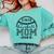 Senior Baseball Mom 2024 Comfort Colors Sweatshirt Butter