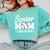 Senior Mom Class Of 2026 Baseball Retro Mom Graduation 2026 Comfort Colors Sweatshirt Butter