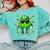 Shamrocks Playing Baseball St Patricks Day 6 7 Meme Men Boys Comfort Colors Sweatshirt Butter