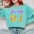 Six Seven Baseball Drip Comfort Colors Sweatshirt Butter Six Seven Baseball Drip Comfort Colors Sweatshirt Butter