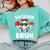 Six Seven Bruh Valentines Baseball Kids 67 Valentine Boys Comfort Colors Sweatshirt Butter