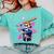 Skeleton Baseball Drip Boy Youth Dripping Baseball Halloween Comfort Colors Sweatshirt Butter