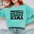 Somebody's Loud Mouth Baseball Mama Baseball Mom Comfort Colors Sweatshirt Butter