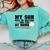 My Son Will Be Waiting For You At Home Baseball Mom Comfort Colors Sweatshirt Butter