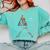 Spooky Season Skeleton Baseball Player Halloween Batter Comfort Colors Sweatshirt Butter