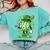 St Patricks Day Shamrock Baseball Drip Icecream Irish Boys Comfort Colors Sweatshirt Butter