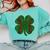 St Patricks Day Shamrock Baseball Saint Paddy's Comfort Colors Sweatshirt Butter
