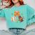 St Patricks Day Shamrock Basketball Baseball Irish Boys Men Comfort Colors Sweatshirt Butter