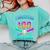 I Survived 100 Days Of School Baseball Drip Comfort Colors Sweatshirt Butter